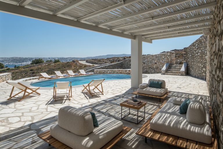 Villa Echeleon in Kanalia, Mykonos available by Presidence