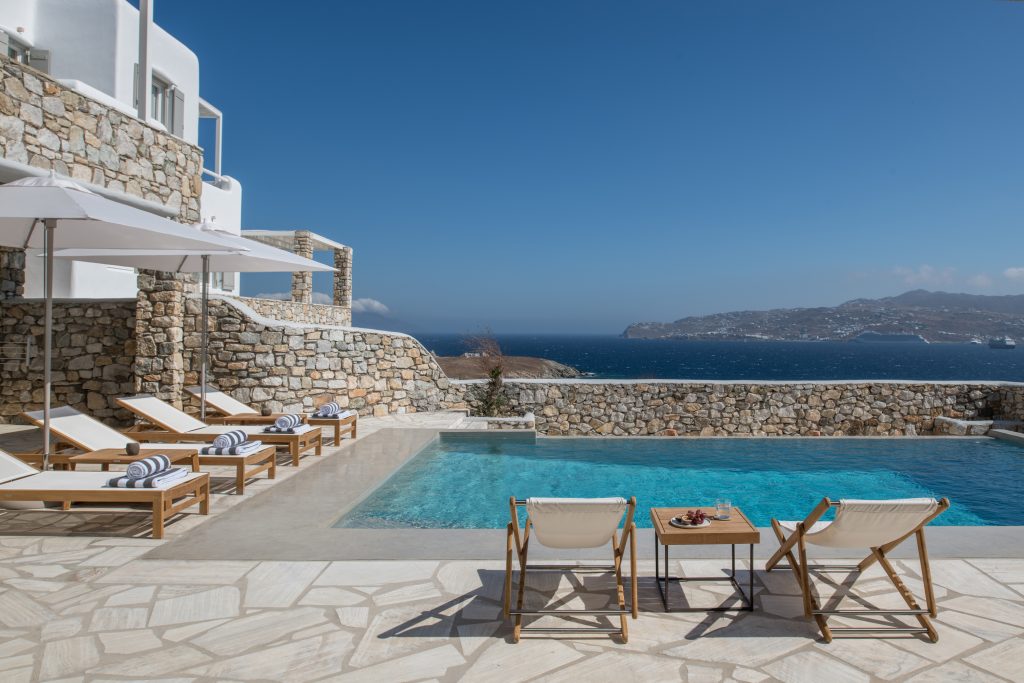 Villa Ethereon in Kanalia-mykonos available for rent by Presidence
