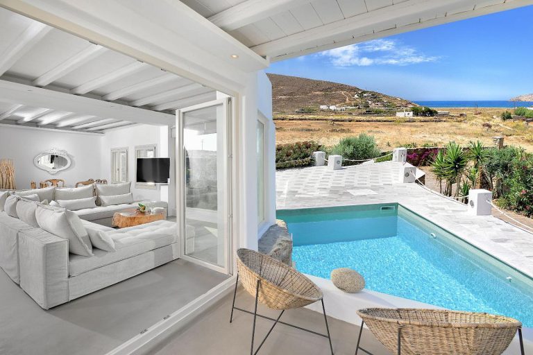 Villa Terra in Ftelia, Mykonos available by Presidence