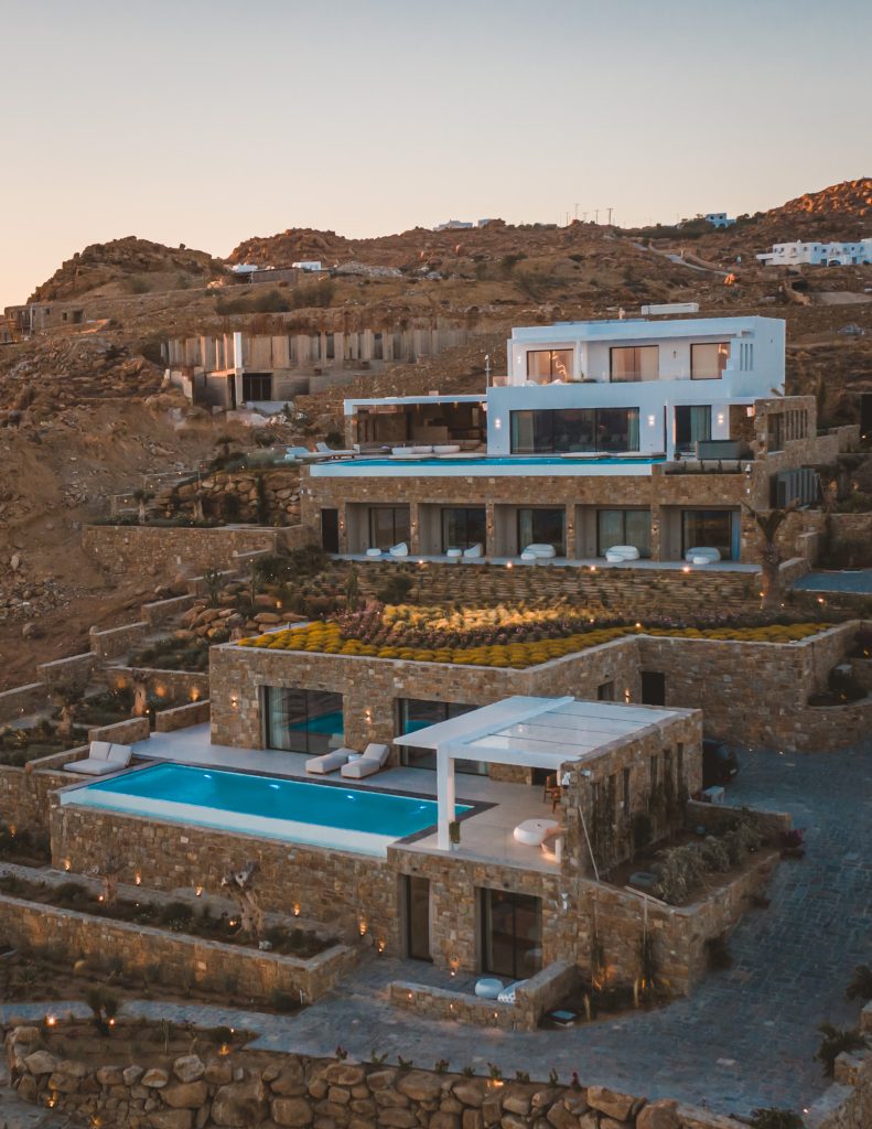 Villa Alya in Super Paradise Beach-mykonos available for rent by Presidence