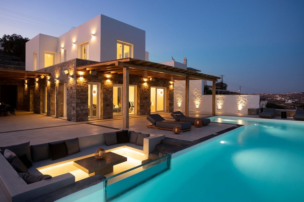 Villa Fortunam in Aleomandra-mykonos available for rent by Presidence