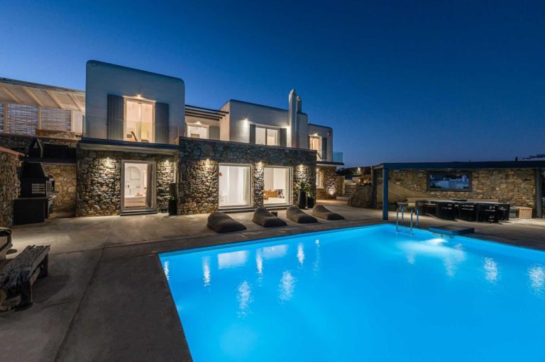 Villa Pompeian in Kanalia, Mykonos available by Presidence