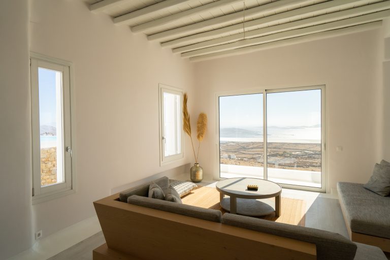 Villa Gardenia in Faros, Mykonos available by Presidence