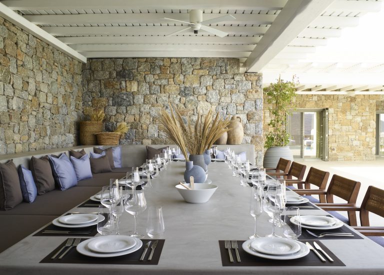 Villa Comet in Kalo Livadi, Mykonos available by Presidence