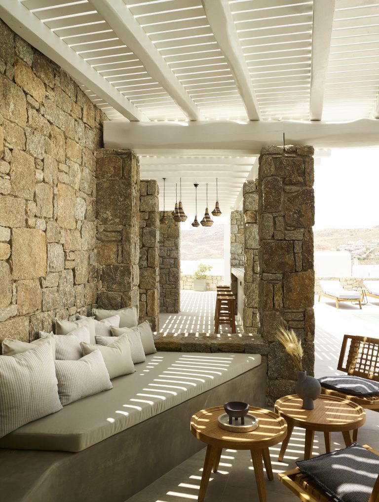 Villa Luna in Kalo Livadi, Mykonos available by Presidence