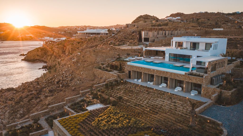 Villa Elysia in Super Paradise Beach-mykonos available for rent by Presidence