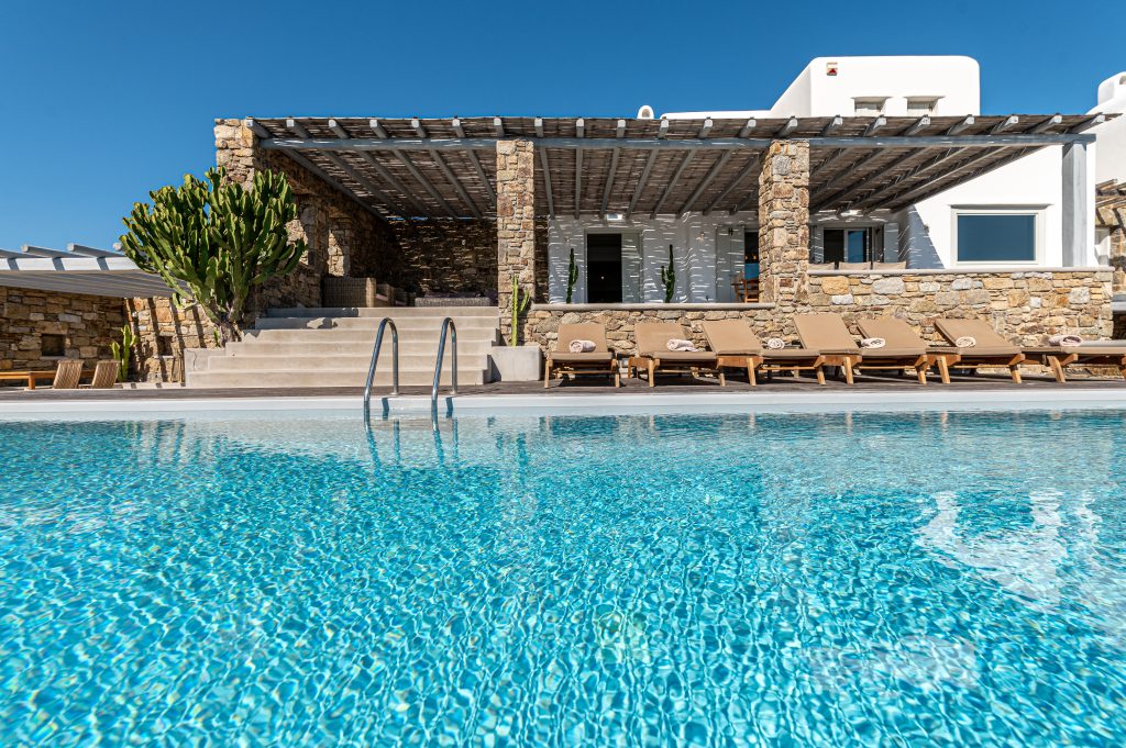 Villa Nocturne in Ornos-mykonos available for rent by Presidence