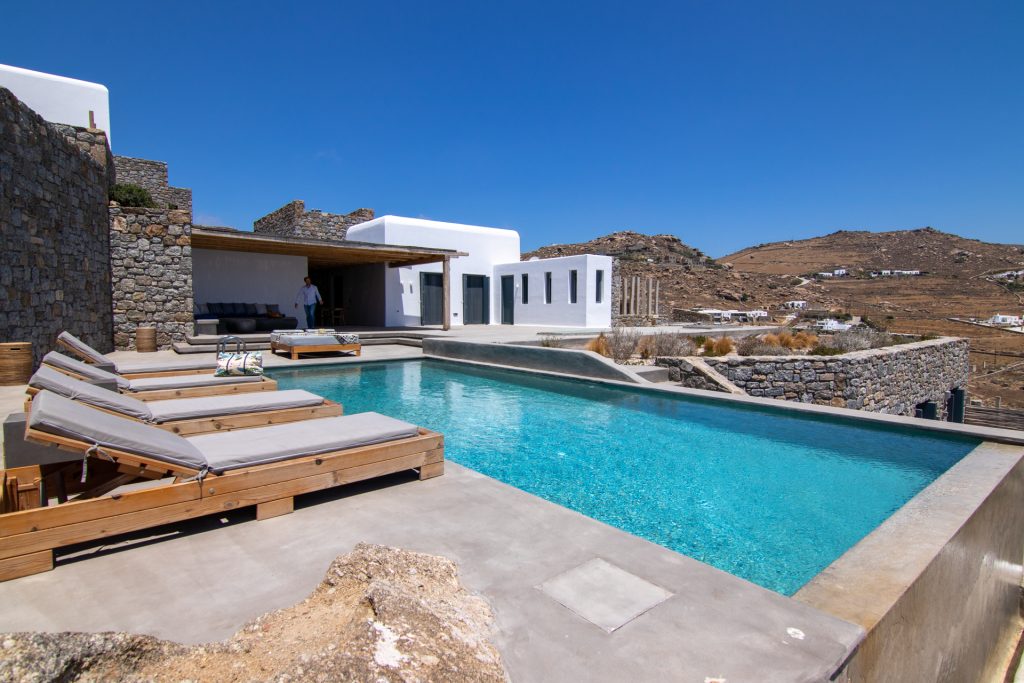 Villa Nectarum in Kalafatis-mykonos available for rent by Presidence