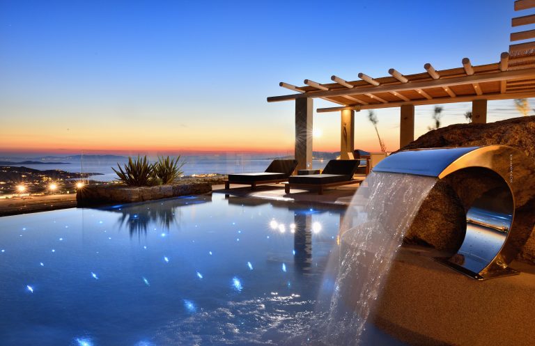 Villa Ignis in Kounoupas Hill, Mykonos available by Presidence