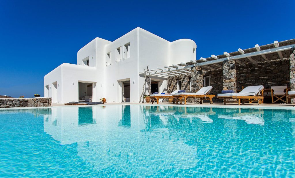 Villa Corylus in Aleomandra-mykonos available for rent by Presidence