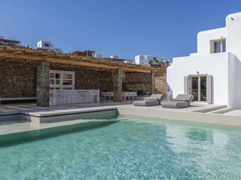 Villa Mare Blu in Kanalia, Mykonos available by Presidence