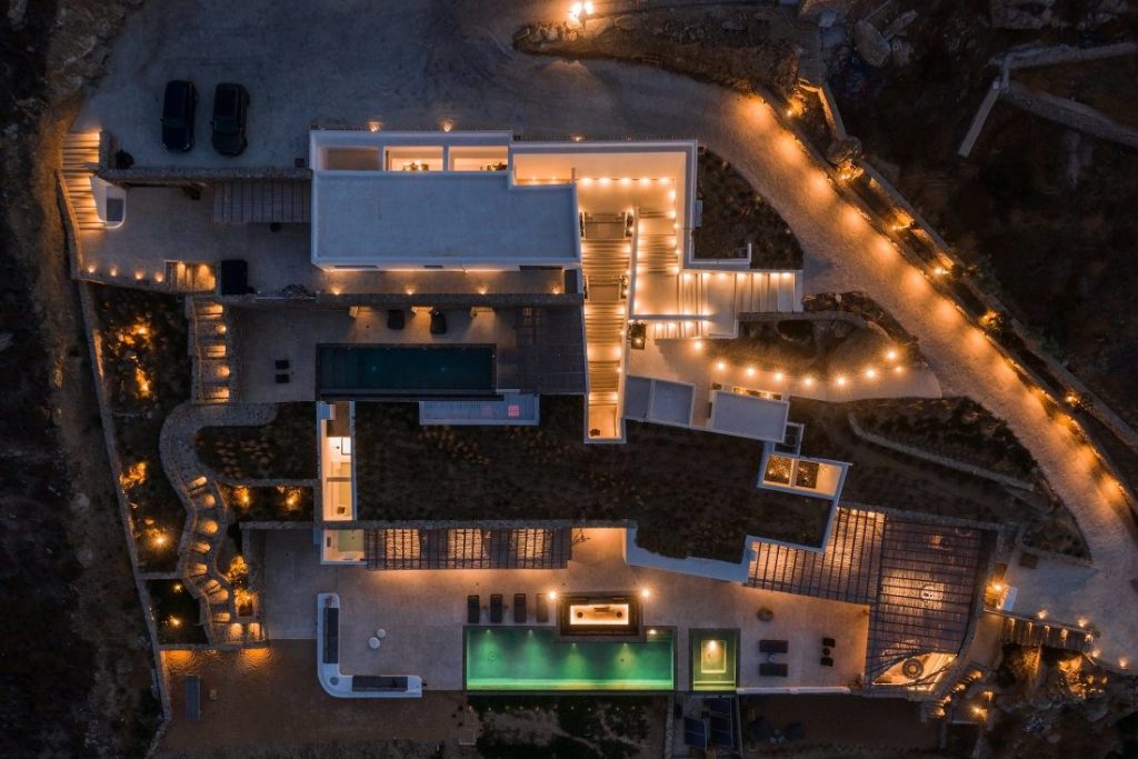 Villa Melrose in Kalo Livadi-mykonos available for rent by Presidence