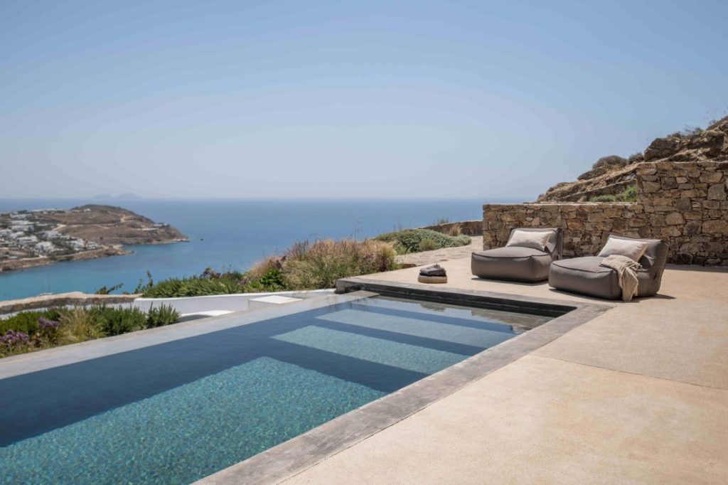 Villa Melrose in Kalo Livadi-mykonos available for rent by Presidence