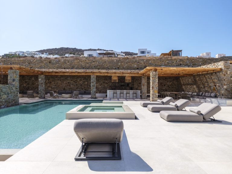 Villa Cielo Blu in Kanalia, Mykonos available by Presidence