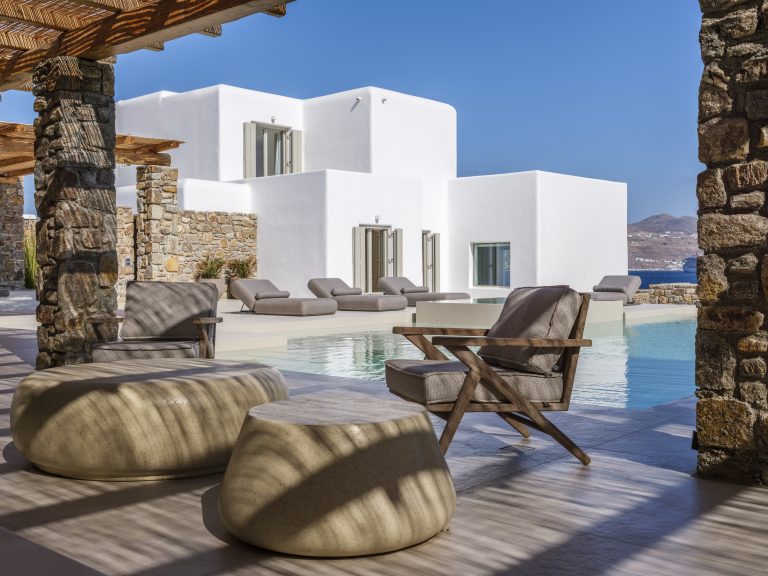 Villa Cielo Blu in Kanalia, Mykonos available by Presidence
