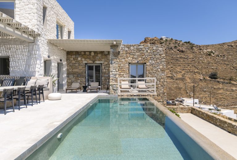 Villa Poem in Kalo Livadi, Mykonos available by Presidence