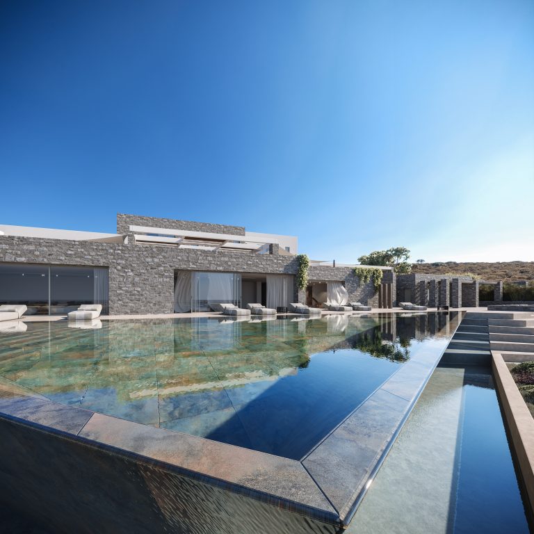 Villa Gemstone in Kalo Livadi, Mykonos available by Presidence