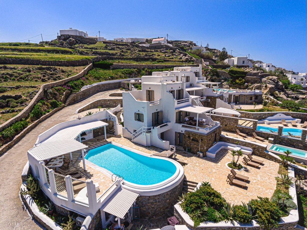 Villa Enigma in Ornos-mykonos available for rent by Presidence