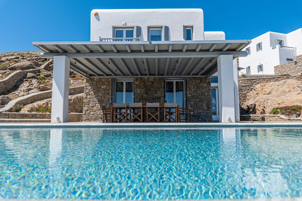 Villa Diem Azure in Ornos-mykonos available for rent by Presidence