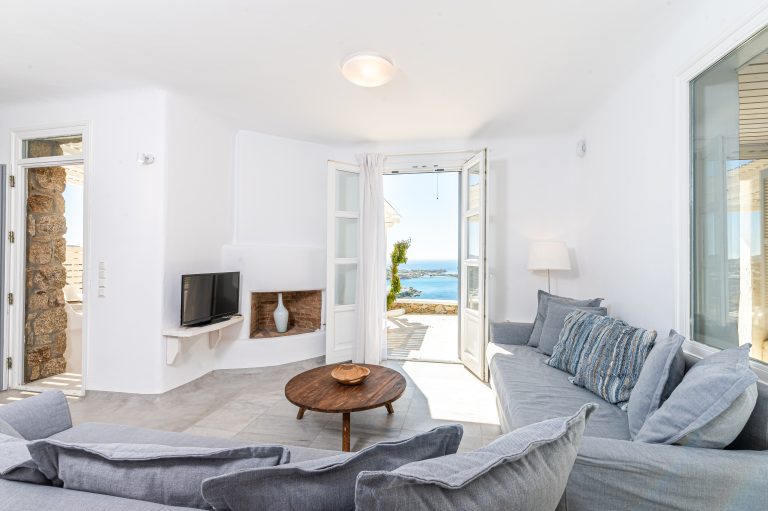 Villa Thea in Mykonos, Psarou available by Presidence