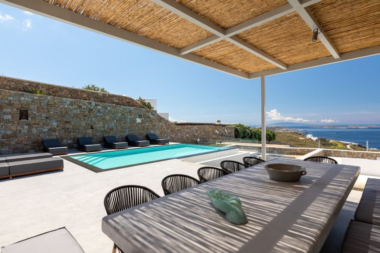 Villa Cassiopeia in Faros, Mykonos available by Presidence