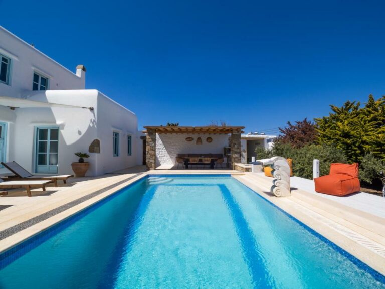 Villa Nebo in Mykonos, Psarou available by Presidence