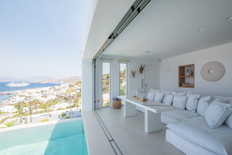 Villa Nuvia in Chora, Mykonos available by Presidence
