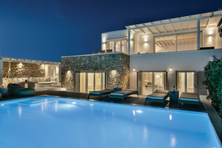 Villa Playa in Kalo Livadi, Mykonos available by Presidence